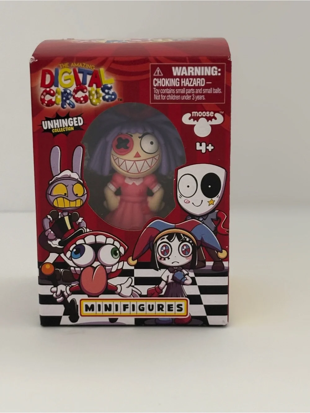 The Amazing Digital Circus Unhinged Mini Figure - Red Box by Moose